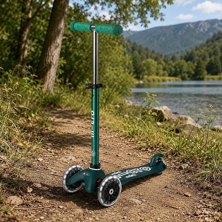 Kickboard: Mini Micro 3 in1 Deluxe ECO LED – Usato da Pfaffnau venduto da Hawaiano 1