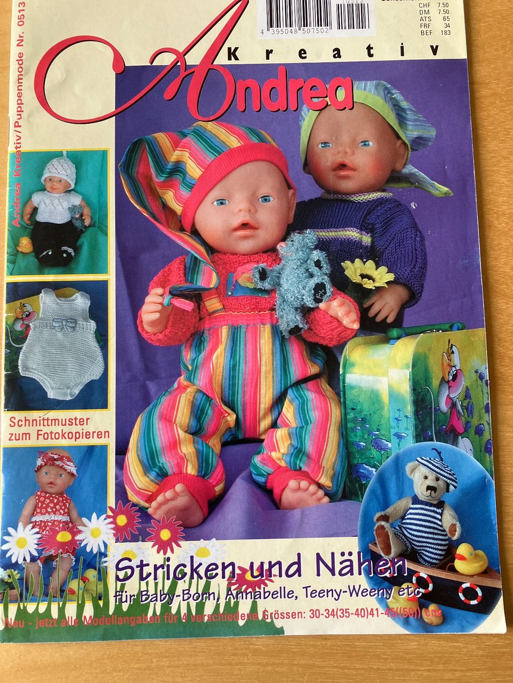 Bambole: Puppenkleider stricken und nähen – Usato da Gossau venduto da beta04