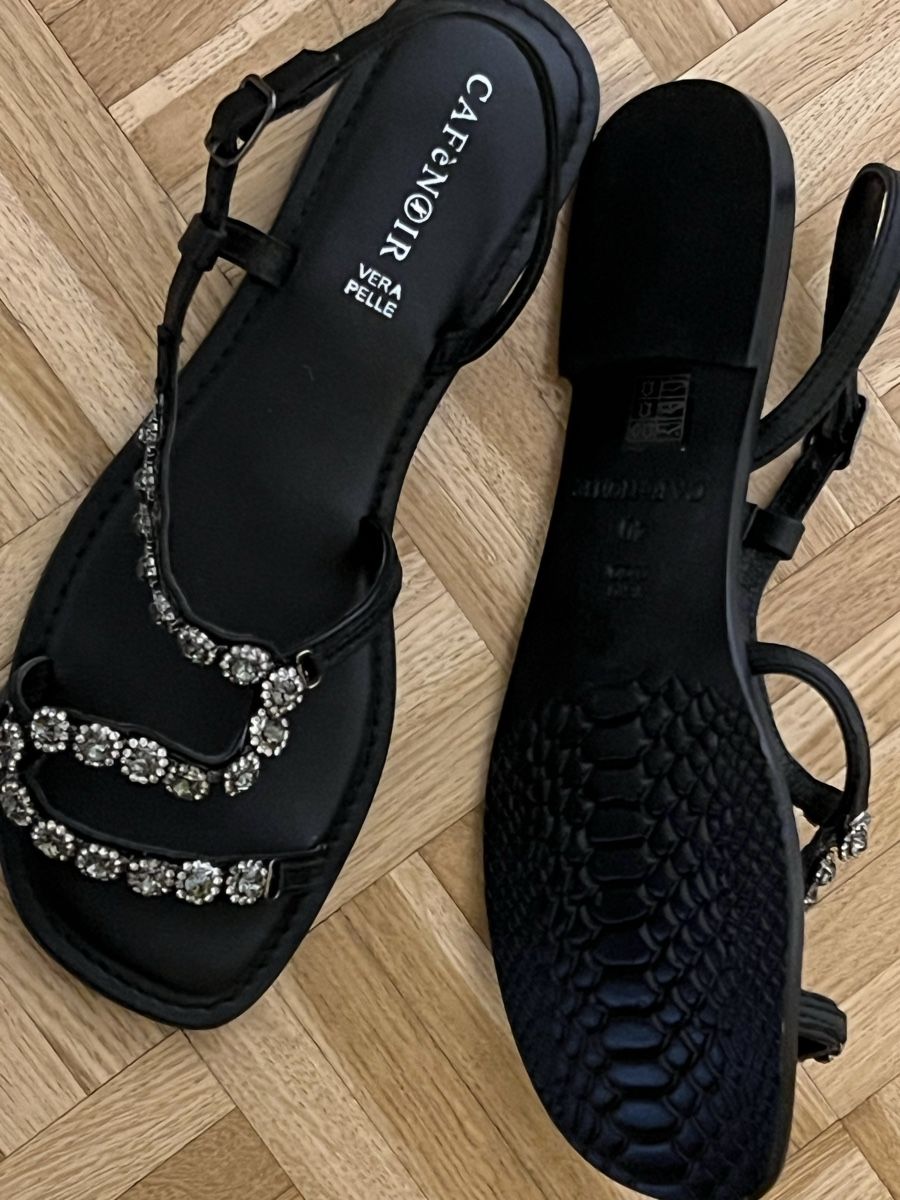 Damenschuhe: CAFE NOIR sandales noir 40, Neuf – Neu und originalverpackt aus St-Blaise von endora63 4