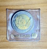 Gedenkmünze 5 Fr. Zürcher Sechselauten 2001 Bank Linth