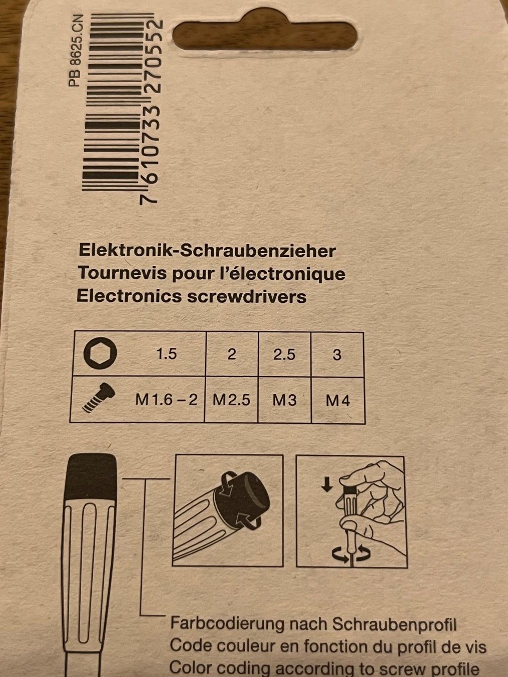 PB Swiss Tools Alle Werkzeuge: PB Swiss Tools Schraubenzieher Inbus – Neu (gemäss Beschreibung) aus Heerbrugg von ProBau-Liq 3