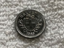 1 centime/rappen 1945