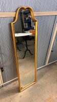 Brüllmann Kristall Spiegel, Echt Glas, Goldfarben