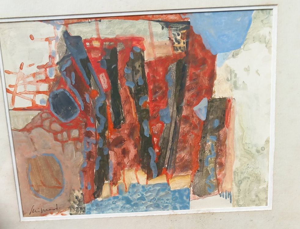 ROLAND GUIGNARD (1917 2004) Original Gouache auf Papier Kaufen