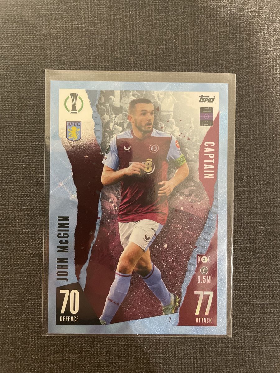 Topps Carte collezionabili: Topps Match Attax John Mc Ginn Aston Villa – Nuovo (secondo la descrizione) da Burgdorf venduto da Sports_Cards_3400