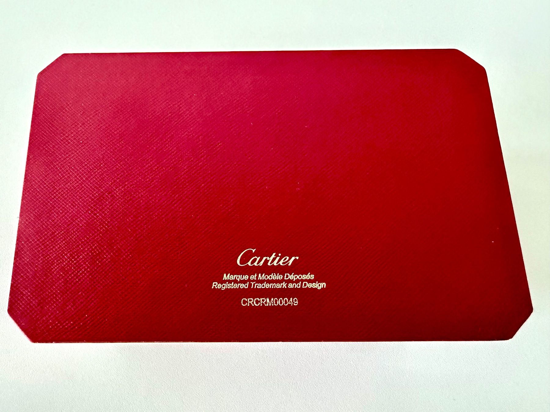 Cartier Portagioie: CARTIER-Paris original rectangular box, Ref. CRCRM00049 – Usato da Mont-sur-Lausanne venduto da vmi_ym5l 5
