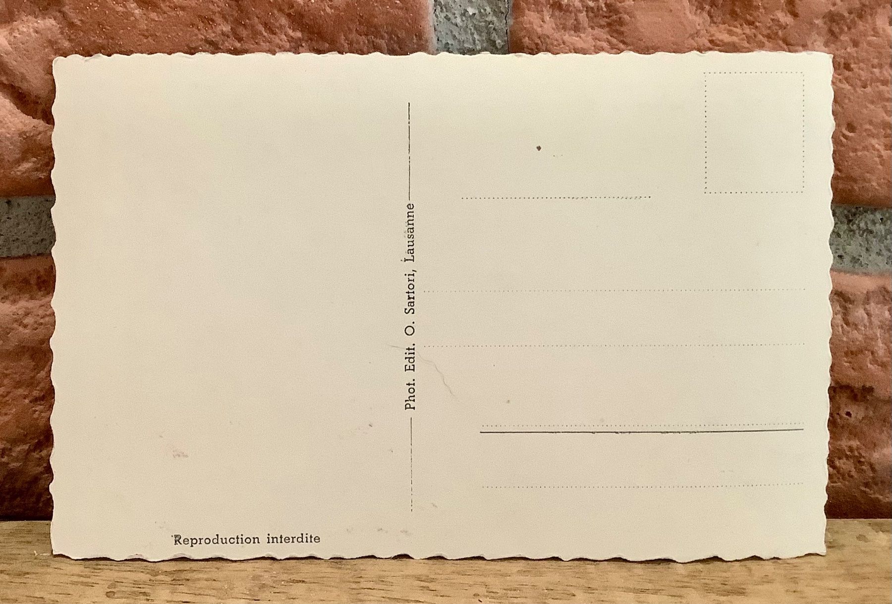 Cartoline postali: SAINT-CERGUE & Alpen im Winter – Usato da Root venduto da ENGLAND-TREASURES 2