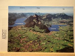 AK von Vierwaldstättersee & Lauerzersee