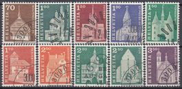 412-427 mit FD-Eckstempel unten rechts, kompletter Satz