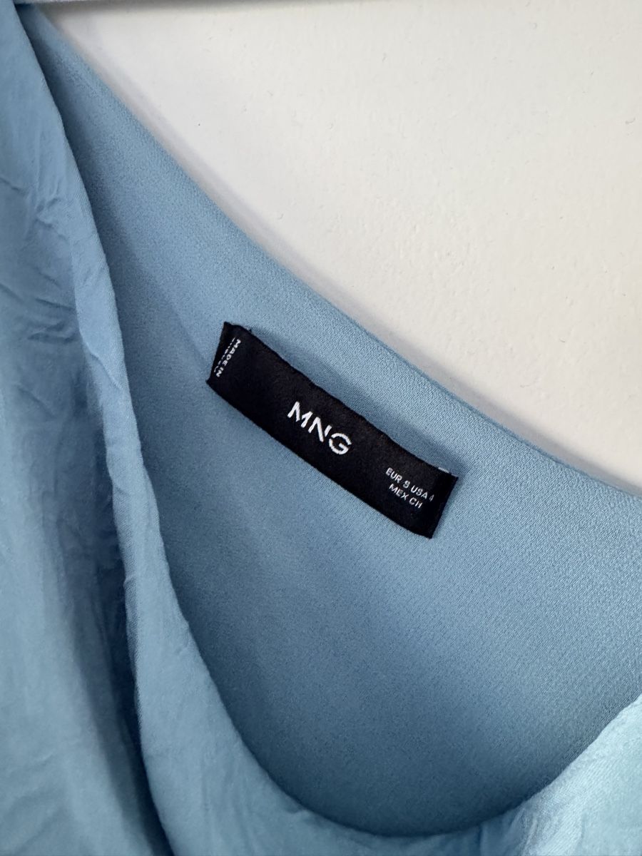 Mango Vestiti: Kleid Mango blau asymmetrisch lang – Nuovo (secondo la descrizione) da Wabern venduto da Viktoria_bern 4
