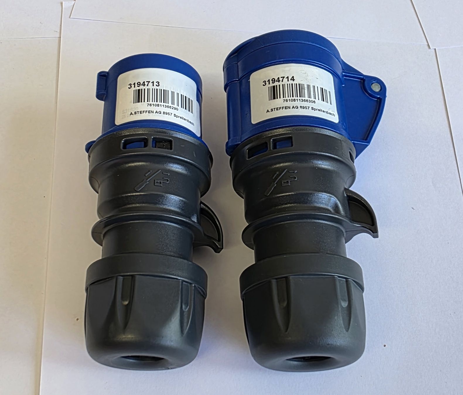Stecker: Steffen Stecker, 3 polig, CEE 16/3, Camping, Boot, Neu – Neu (gemäss Beschreibung) aus Staad SG von oli7877 4
