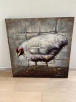 Bild auf Leinwand - Huhn - 90 x 90 cm