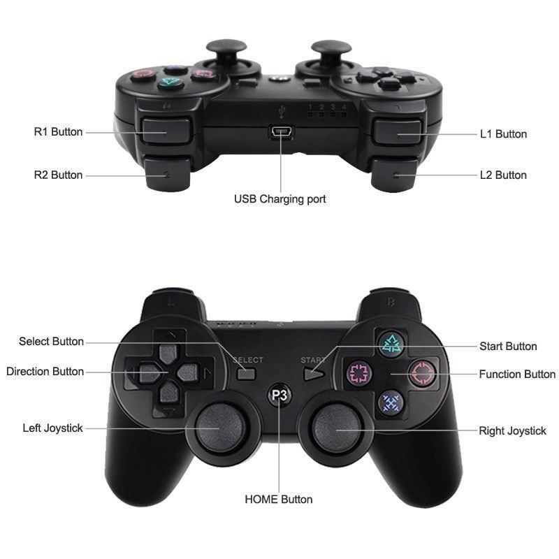 Controller: WIRELESS CONTROLLER FÜR PS3 PLAYSTATION 3 - GAMEPAD – Nuovo e nell'imballaggio originale da Kriens venduto da swissgadget 6