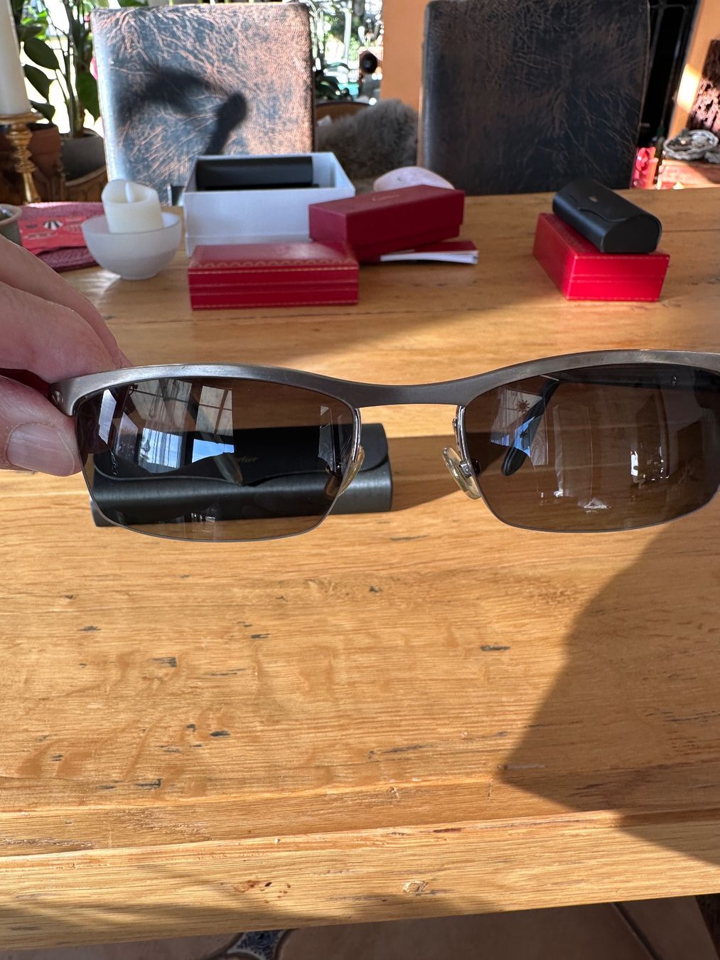 Cartier Brillen & Gläser: Cartier Titanium, original und vintage – Gebraucht aus Madetswil von Steppenwolf. 1