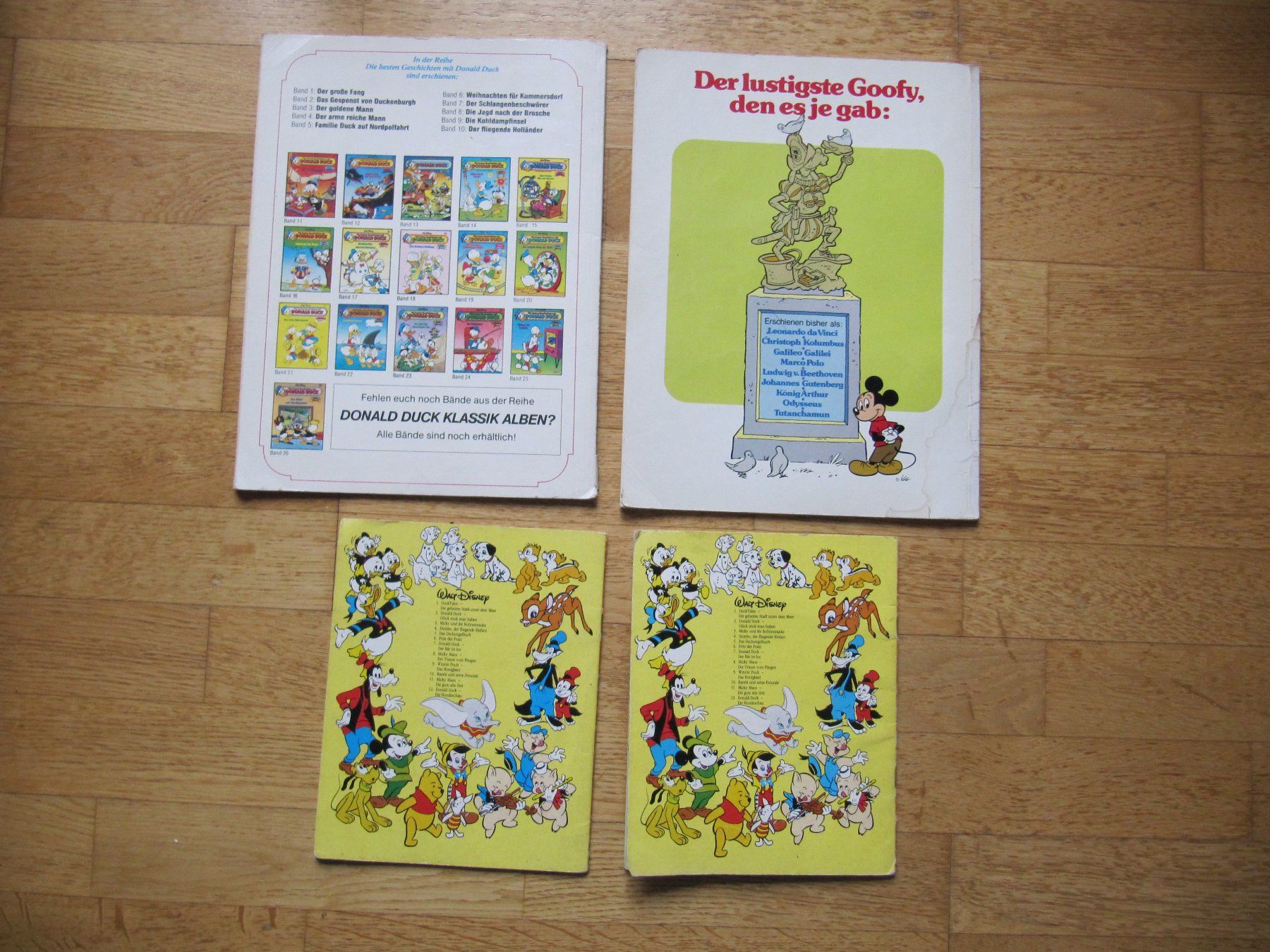 Fumetti: 4 Comic-Hefte Micky Maus Donald Duck Goofy – Usato da Würenlos venduto da AustralisZ 2