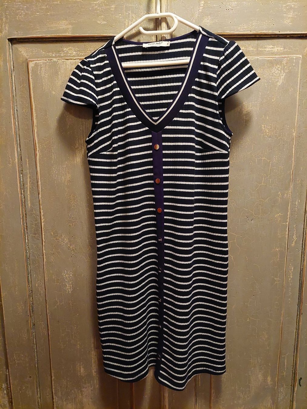 Nafnaf Vestiti: Naf Naf . Mini-Strickkleid - M – Usato da Besenbüren venduto da piculo 1