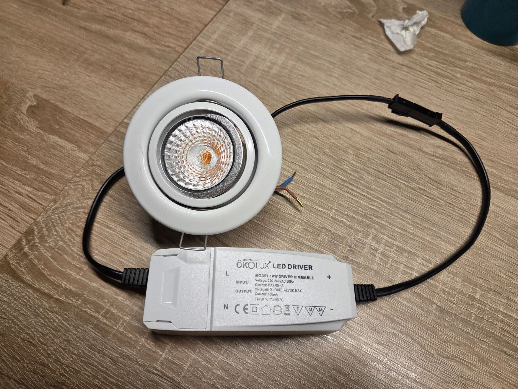 Lampadari & plafoniere: LED Einbaustrahler Nobile D3830 Einbauleuchte Spot Schwenkba – Usato da Zürich venduto da Alibaba1234