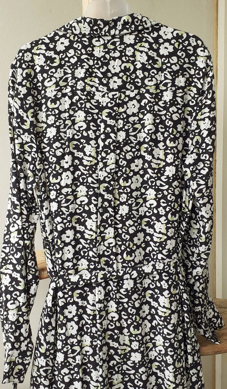 Vestiti: Silver Creek langes Viscosekleid, 36 – Usato da Bern venduto da Solarsystem 4