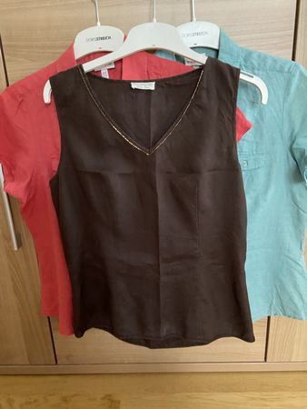 LEINEN BLUSEN SET GRÖSSE 40