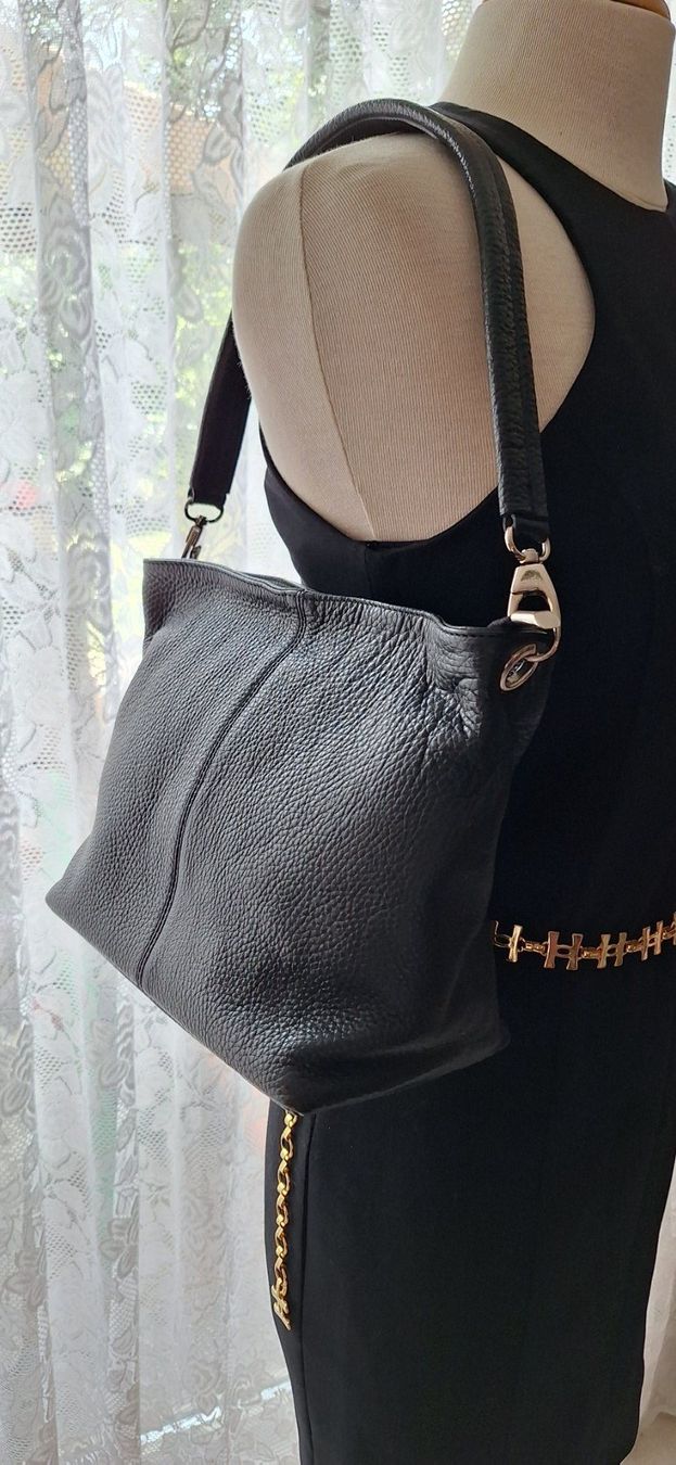 Taschen für Damen: Sac noir en cuir – Gebraucht aus St-Triphon von Jldr0 1