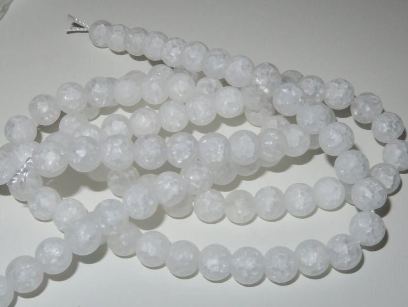 Sonstiger Schmuck: 6mm Bergkristall Strang – Neu (gemäss Beschreibung) aus Visp von steinschmuckwelt 5