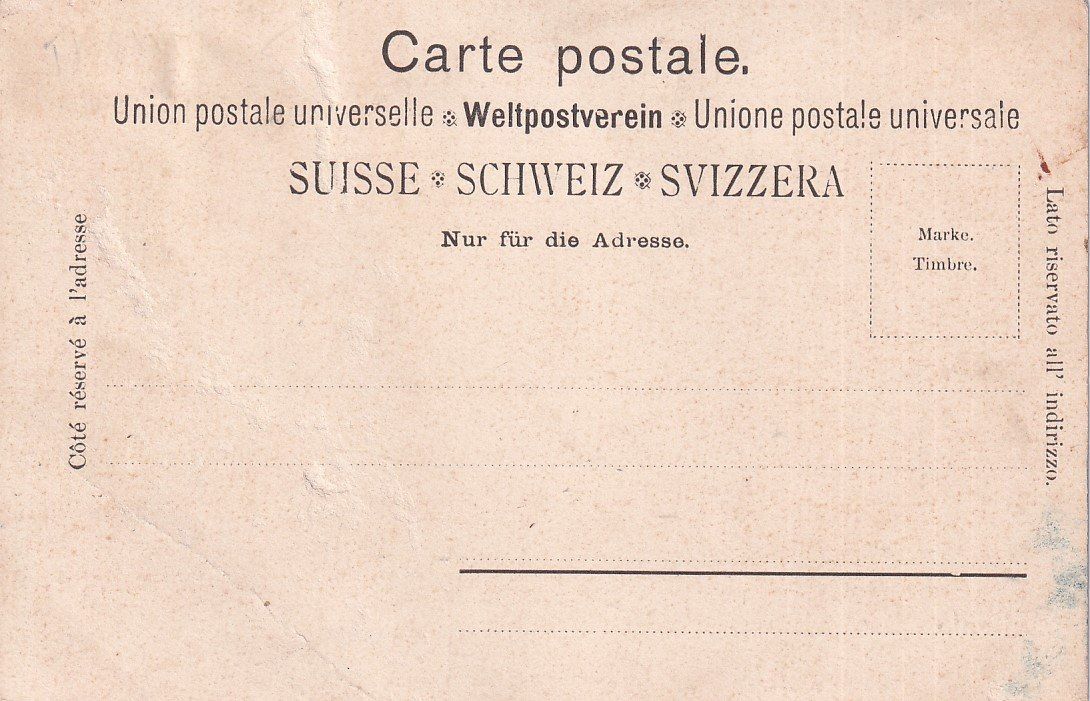 Cartoline postali: Airolo   TI   e Ristorante GOTTHARD    um 1900 – Usato da Brig venduto da Valcards54 1