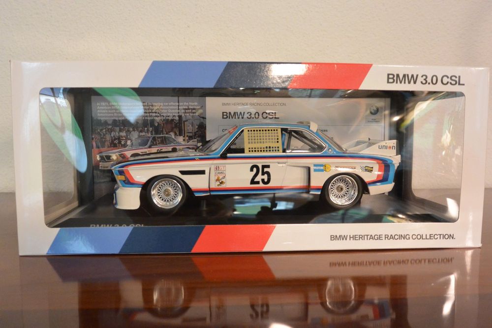 BMW 3.0 CSL BMW Heritage Racing Collection 1:18 (Neu und ...