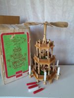 2Erzgebirge Pyramide, Weihnacht, R. Gläser von 1982