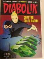 DIABOLIK QUATTRO COLPI RAPIDI inedito N° 9 ANNO 2011 ( L )