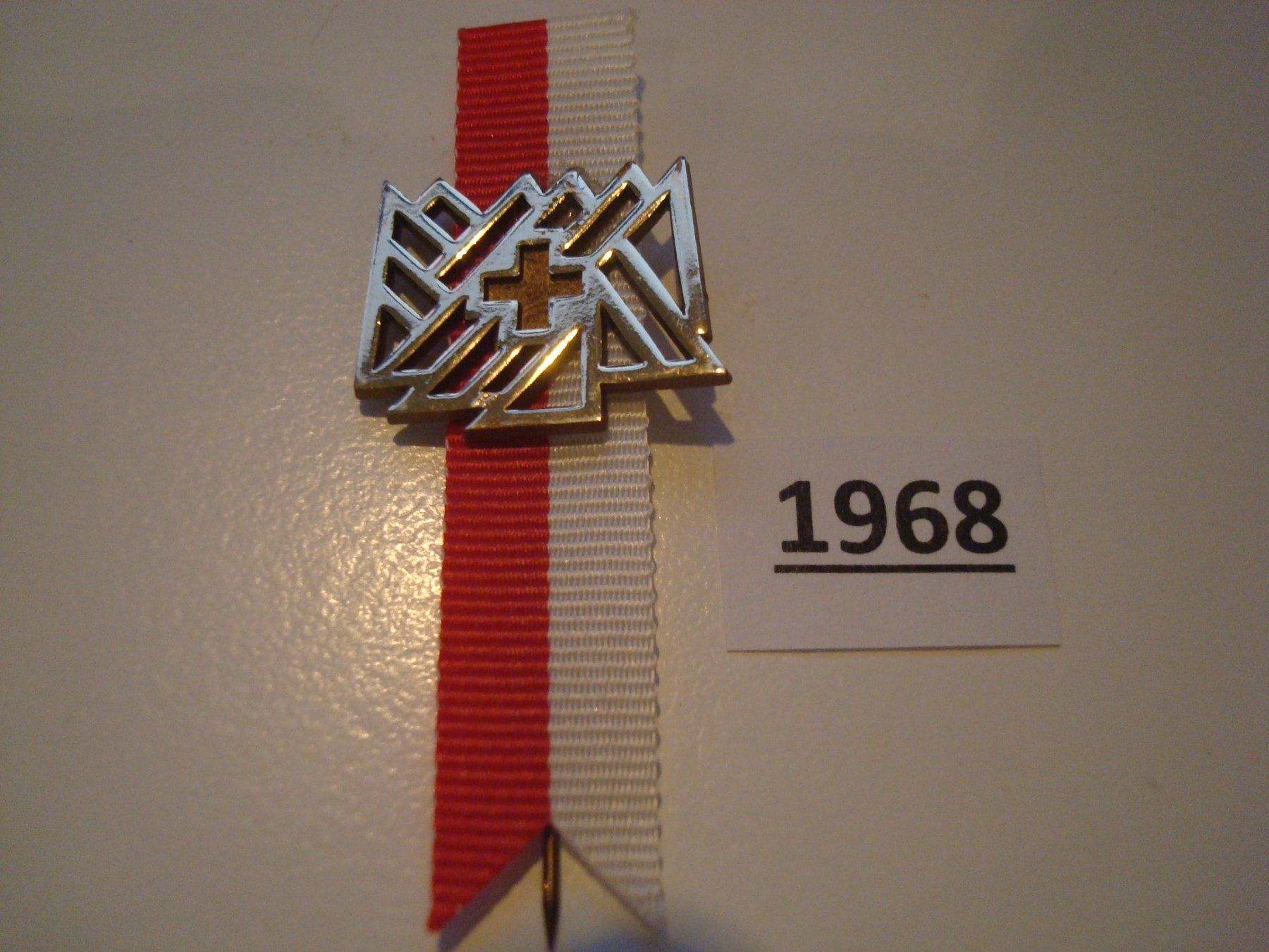 Plaketten & Abzeichen: Abzeichen 1. August 1968 – Gebraucht aus Riehen von Baerewaegli
