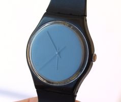 Swatch Gent Blackout (GB105) Quartz 1985