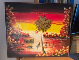 Liquidation express de 250 peintures naives haitiennes !