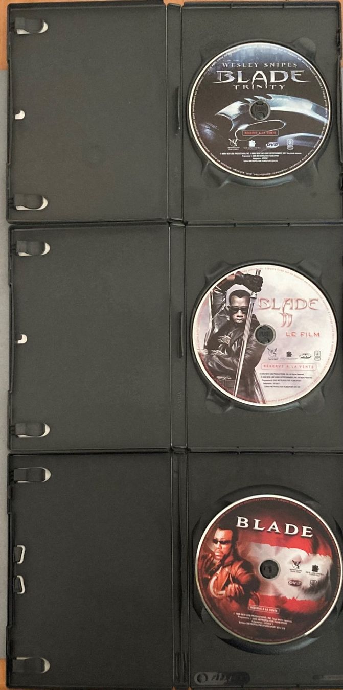 Alle DVDs: BLADE (LA TRILOGIE) – Gebraucht aus Poliez-Pittet von Newtown-Records 6
