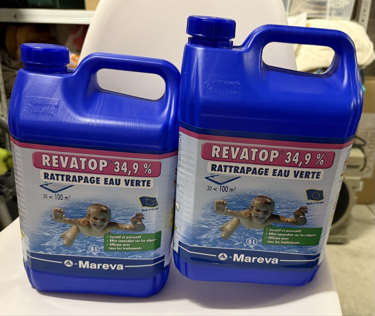 Schwimmbad: Mareva Revatop 34,9%, rattrapage eau verte  – Gebraucht aus Etagnières von 1217juju