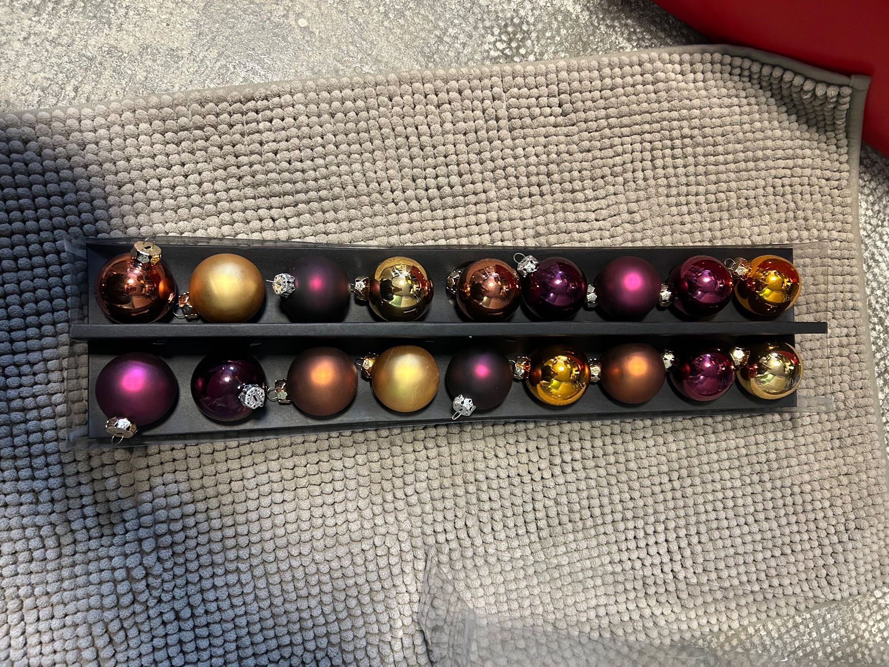 Tutte le decorazioni: Weihnachtsbaumkugeln farbig, Glas, grosses Set – Usato da Orpund venduto da dionaea14 5