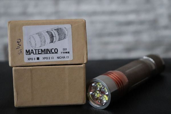 Lampen: Mateminco S01 XPG3 1600 Lumen SS/Copper – Neu und originalverpackt aus Arbon von Helmuth 6