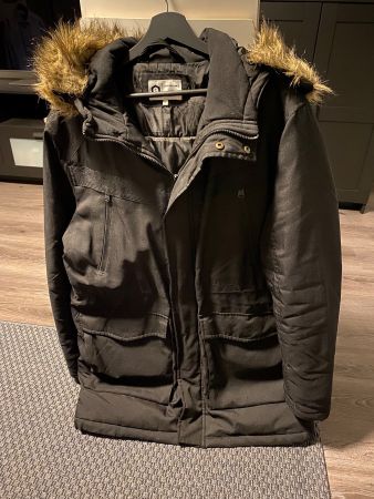 Jack & Jones - longue veste noire taille XL