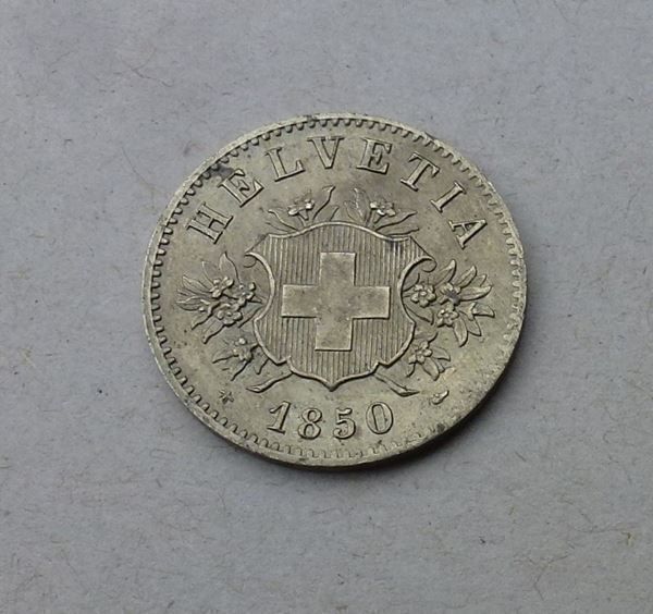 Toutes les monnaies: Top ++ 20 Rappen 1850 – D'occasion à Walkringen par Casablanca777