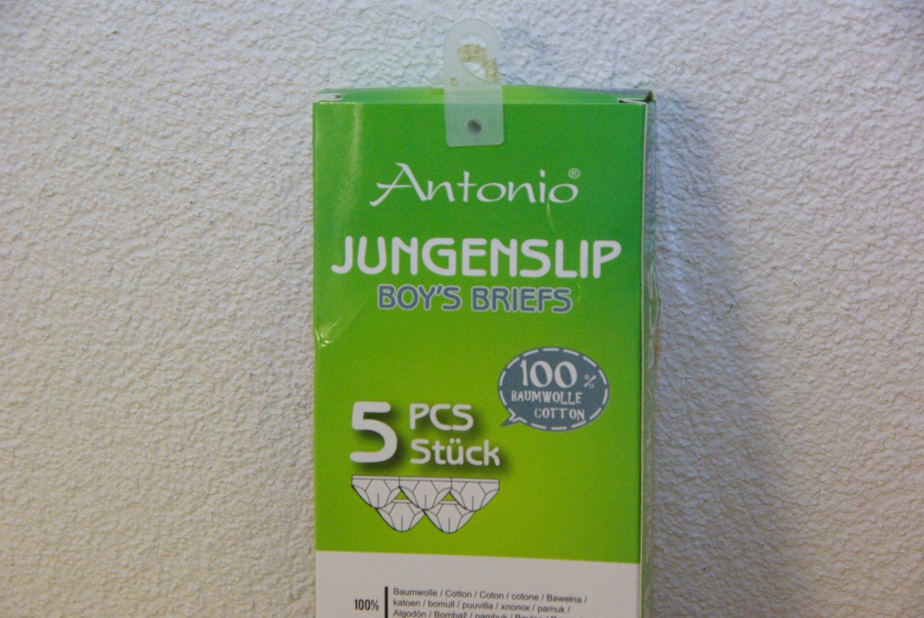 Unterwäsche: 1 Pkt. Unterhosen Slip, 100% Baumwolle – Neu und originalverpackt aus Herisau von Cevianer1844 4