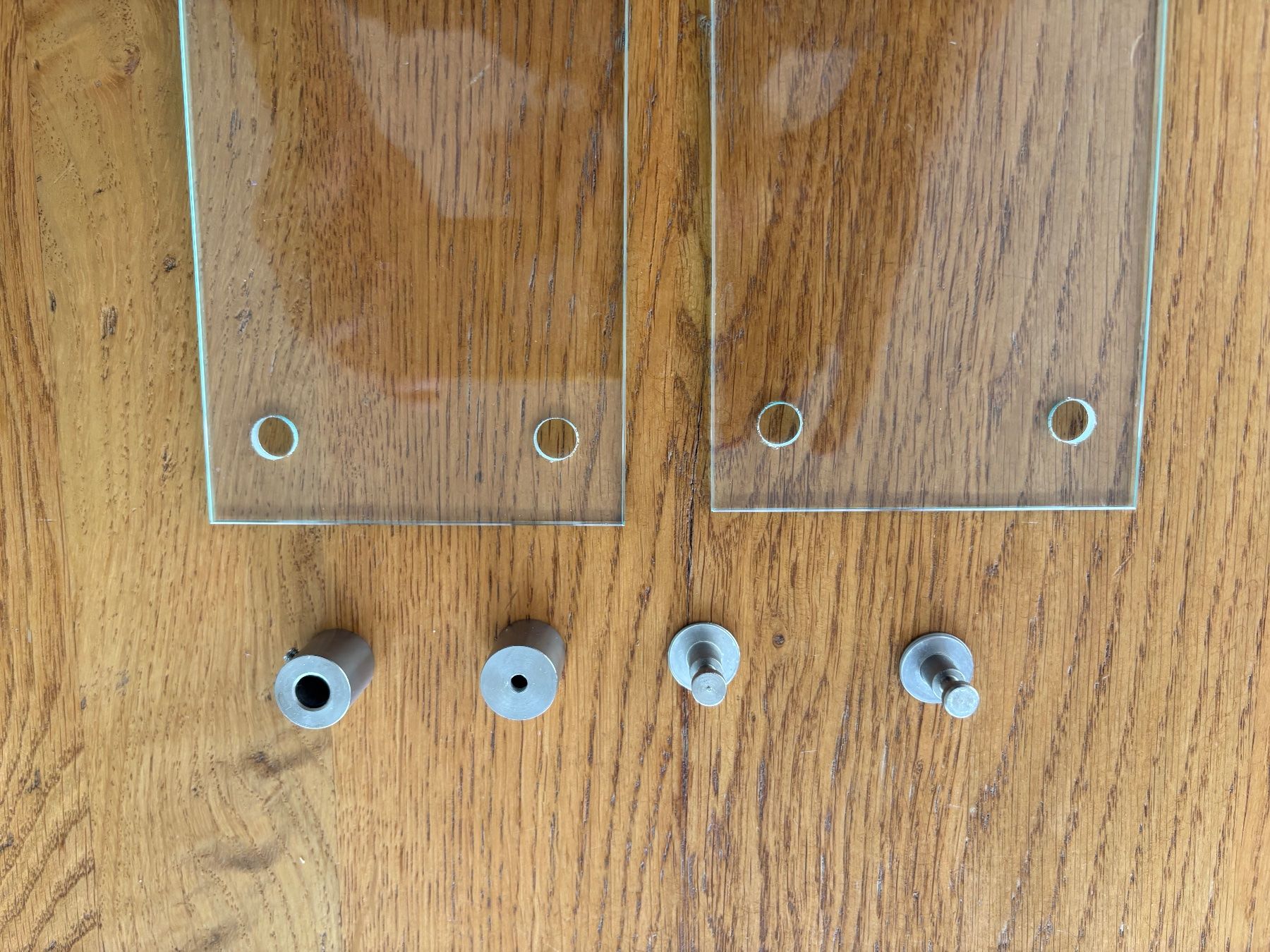 Insegne: 4x Glas Schild, variabel einsetzbar, Top Zustand! – Usato da Rämismühle venduto da daenu.g 2