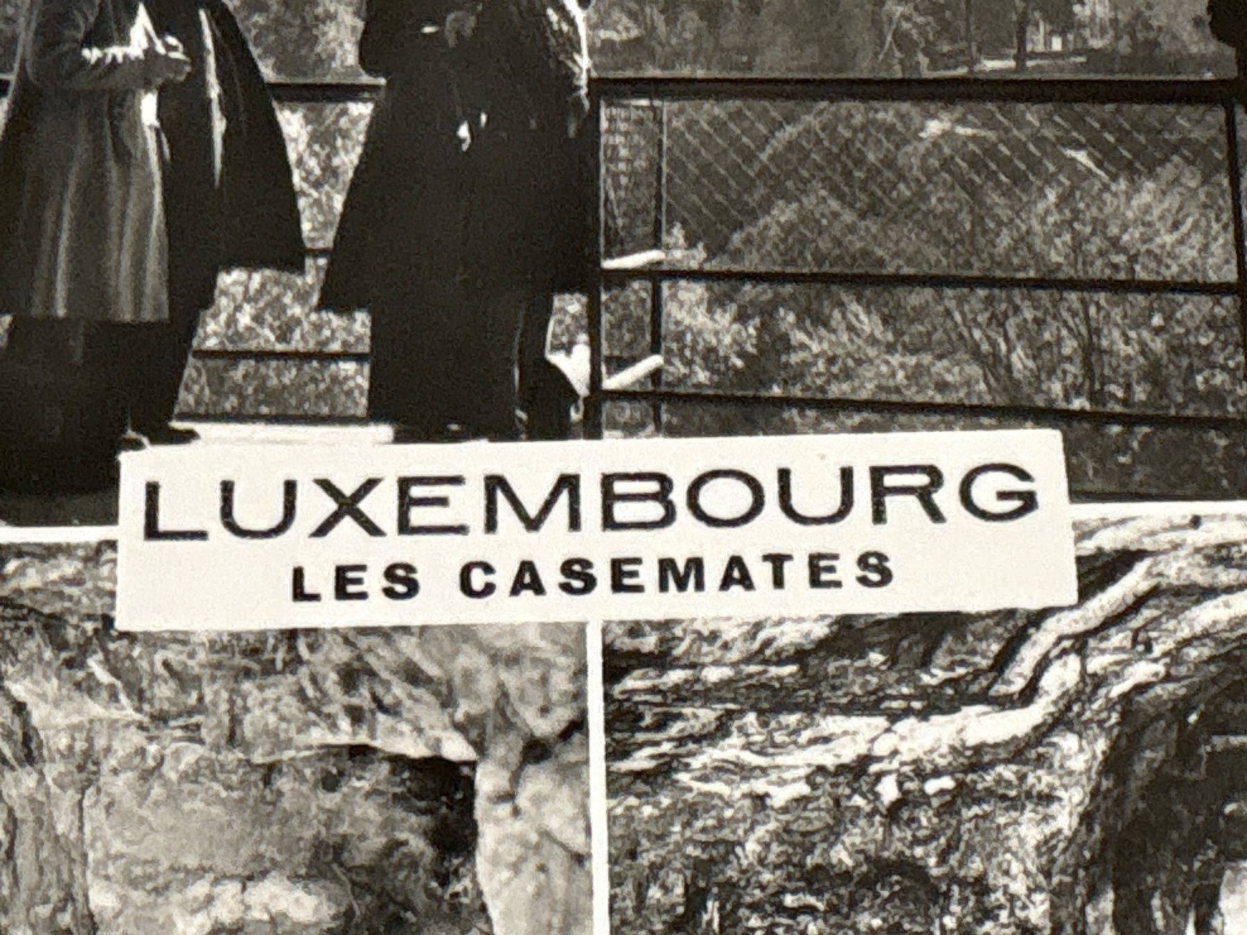 Cartoline postali: Alte Ansichtskarte: Luxemburg - Les Casemates – Usato da Ibach venduto da lisch3 1