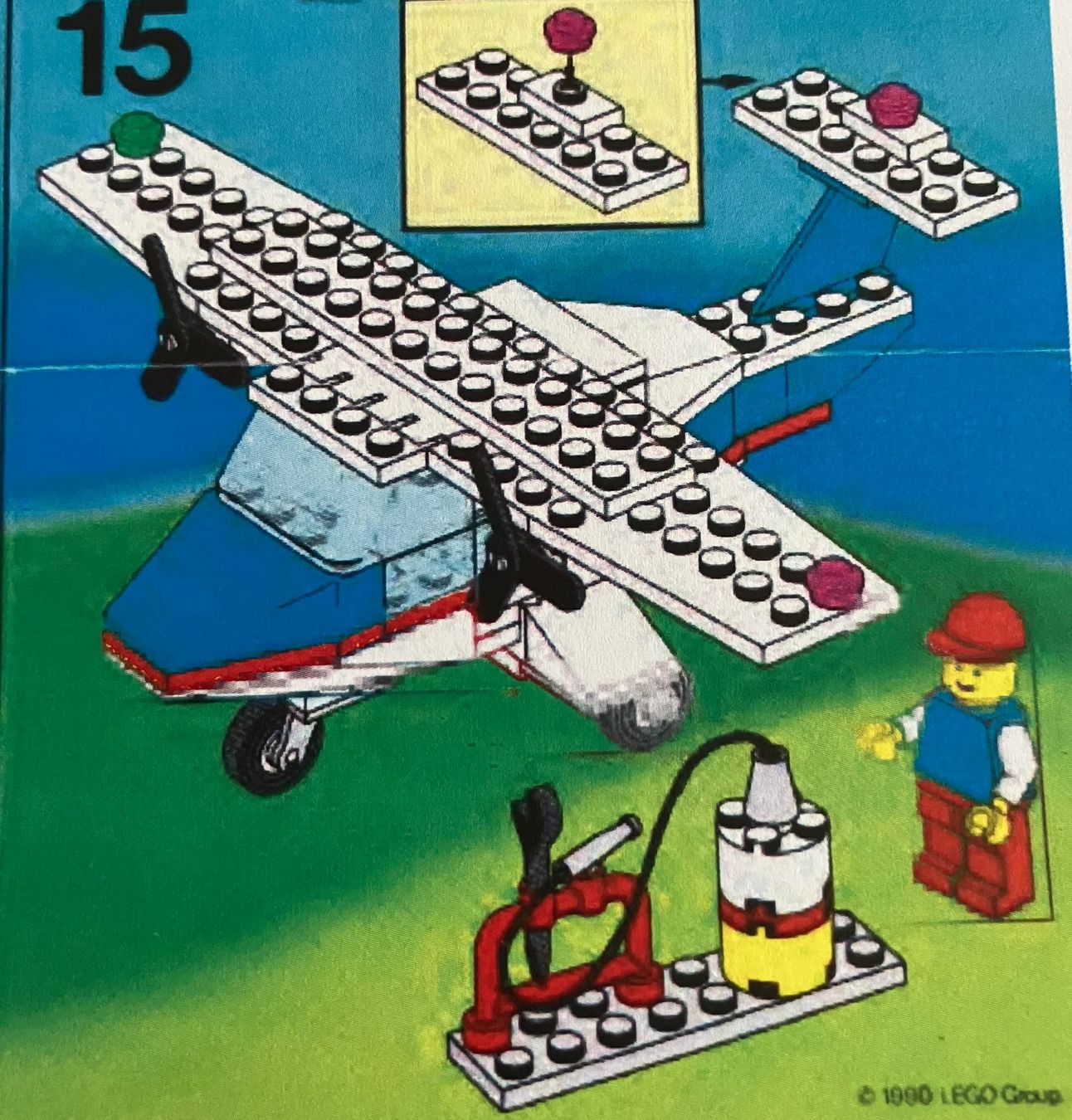 Lego Giocattoli: LEGO 6673 Trainingsflugzeug – Usato da Zürich venduto da Derrick8