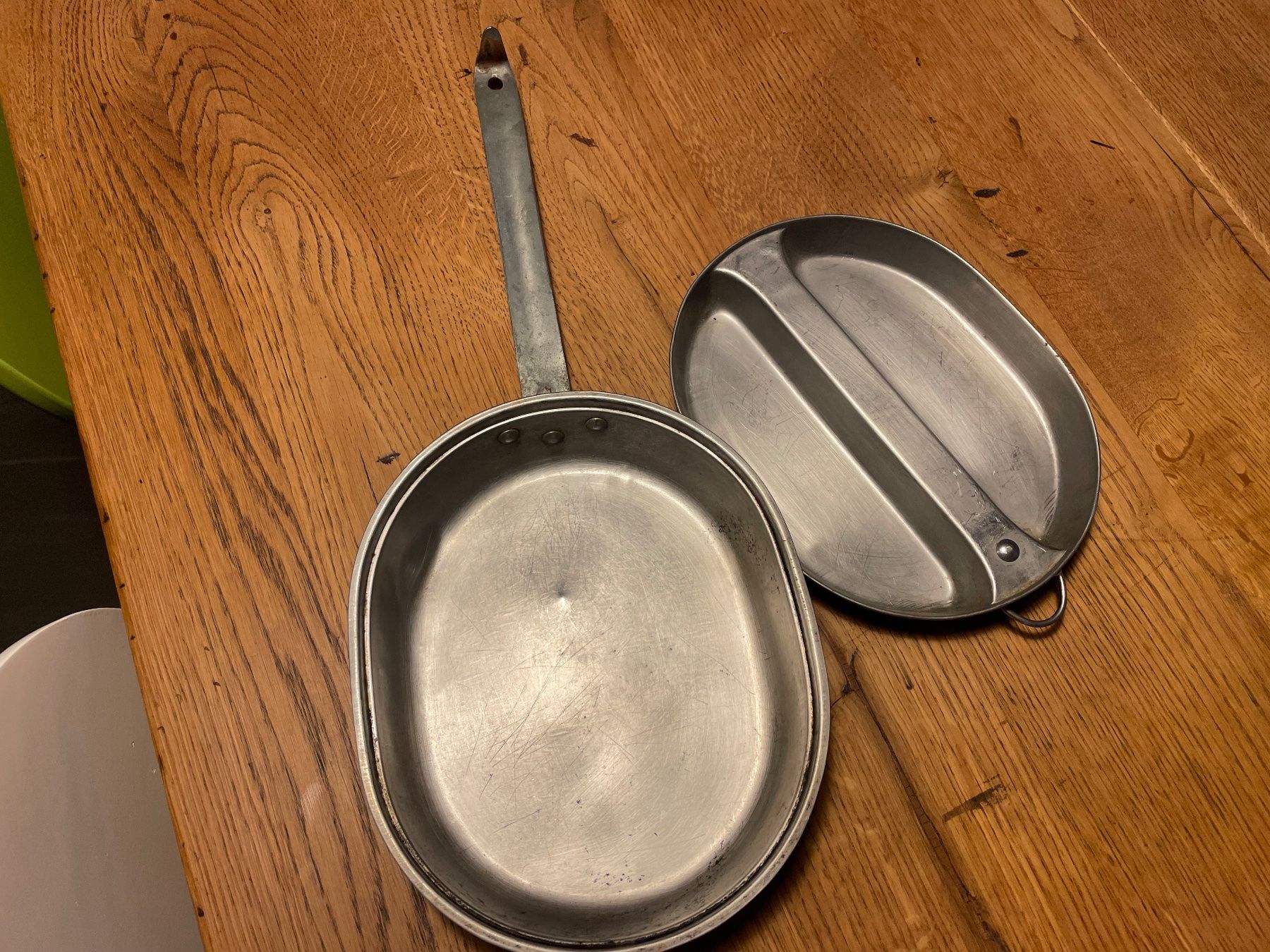 US Army Uniformi: Original WW2 us Army Meat Can – Usato da Oberbütschel venduto da Woodie2005 2