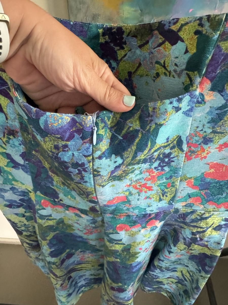 Kleider: Kleid Kurzarm Blumenmuster Grösse 40/42 – Neu (gemäss Beschreibung) aus Zürich von alieacelina 3