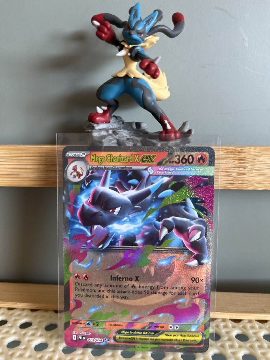 Pokémon Carte collezionabili: Mega Charizard X ex 013/094 Pokémon Phantasmal Flames   – Usato da Au ZH venduto da curio.concept