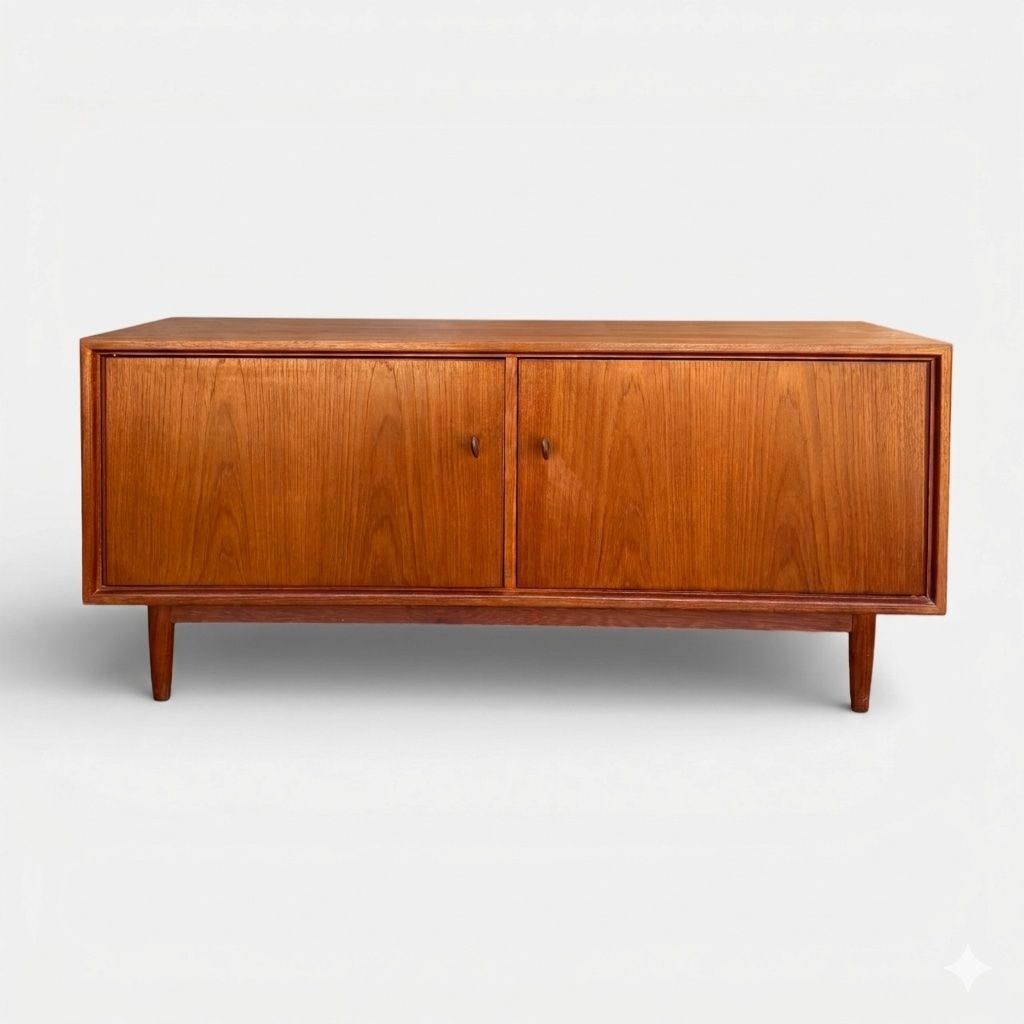 Cassettiere: Swiss Teak Kommode // 1960er – Usato da Schinznach-Dorf venduto da mix