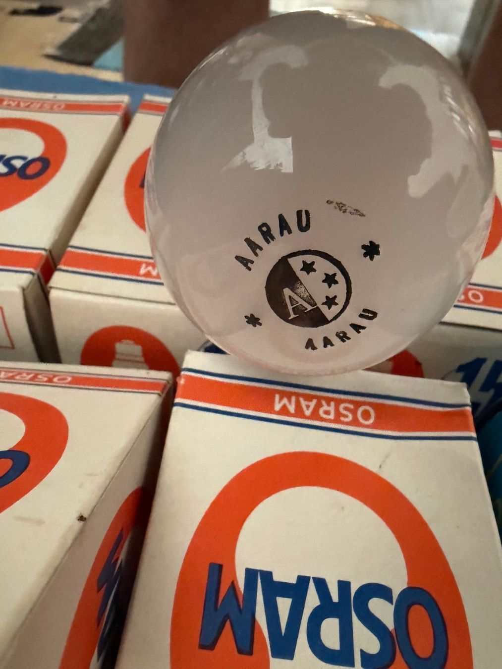 Osram Lampade: 9 Stk. Glübirnen 12 Volt / 15 Watt – Usato da Mollis venduto da Hg 3