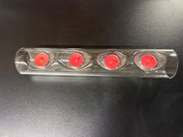 Krezenständer aus Glas inkl. Kerzli