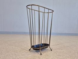 Mid Century Umbrella Stand, Schirmständer Messing