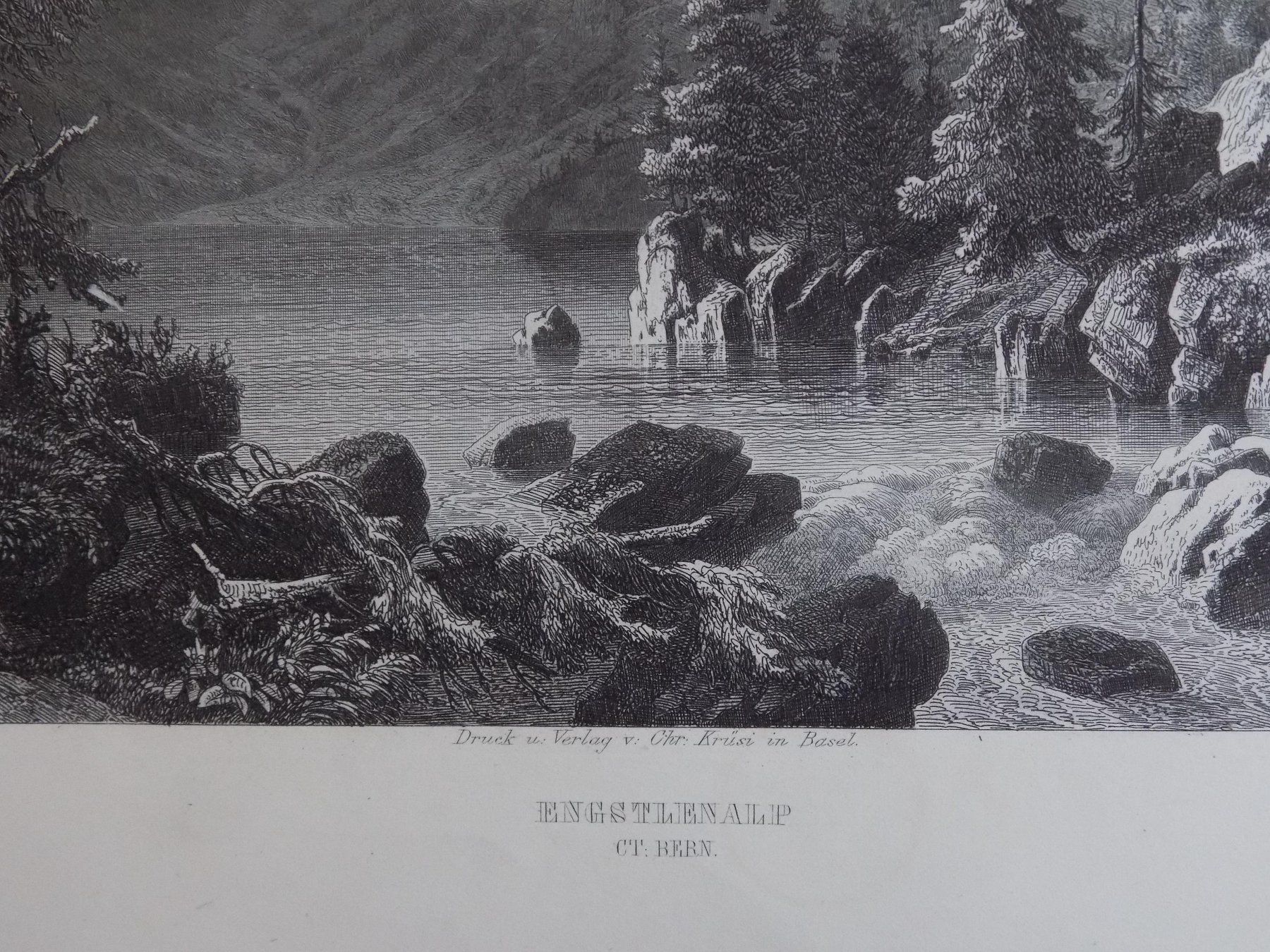 Gravures: Engstlenalp Berner Oberland – D'occasion à Risch par Antikfee 2